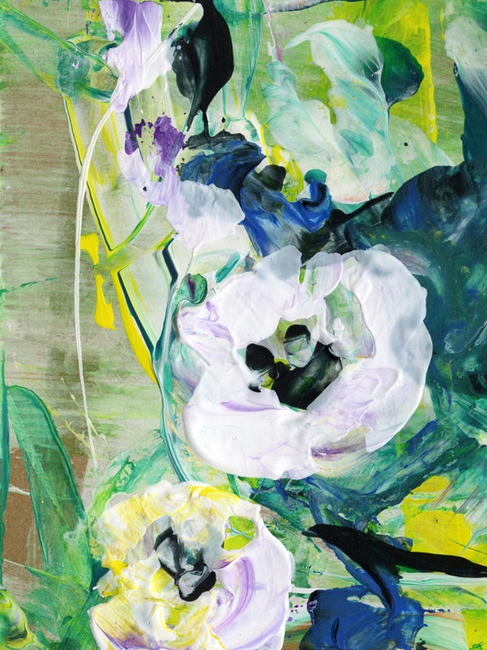 Original Floral Painting, Flower Art - Blossoms Of Love 37